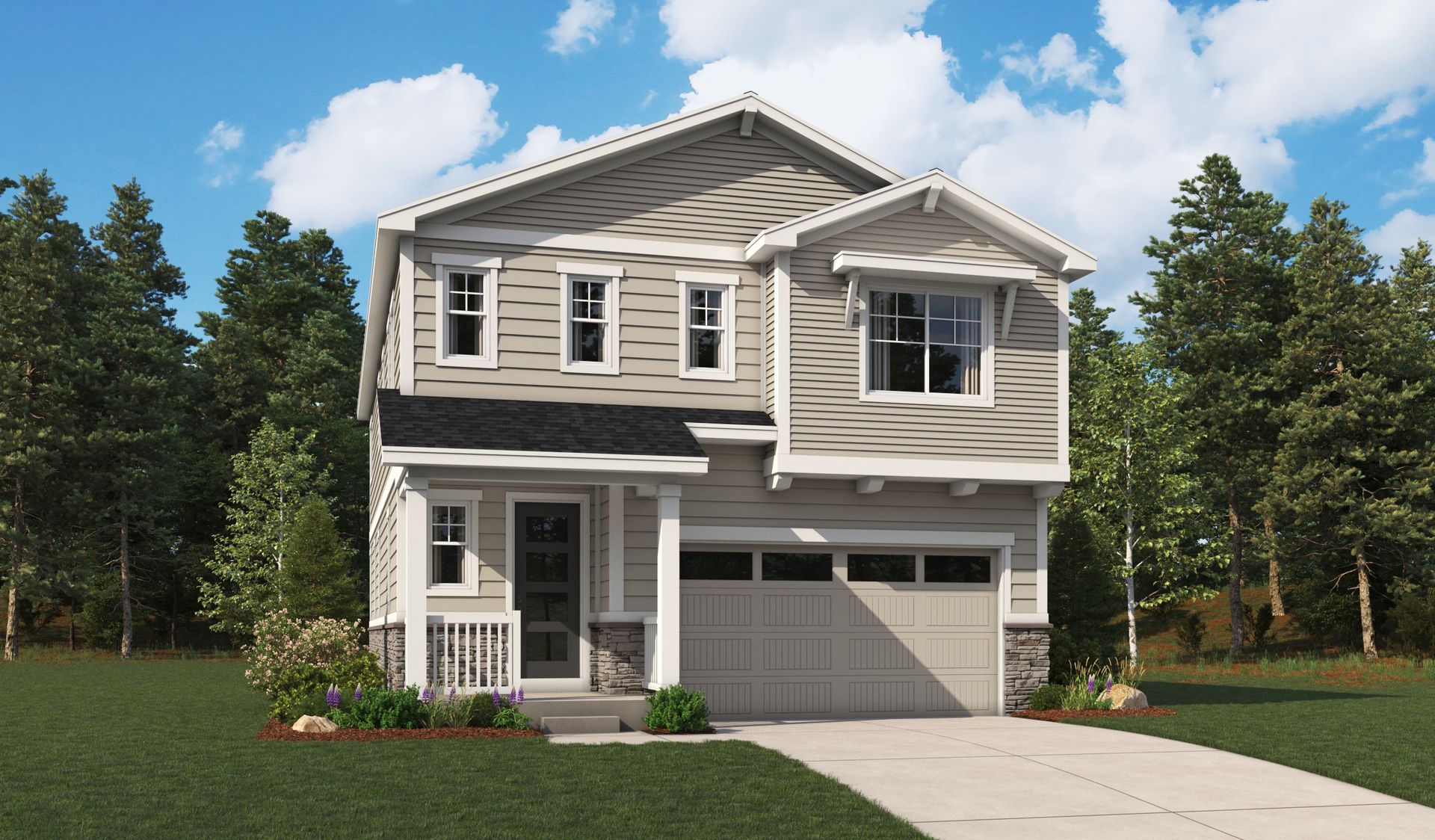 The Laurel Elevation A