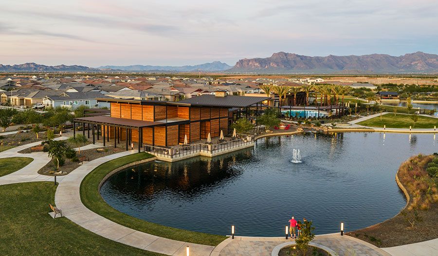 Blossom Rock Community Clubhouse and Lake