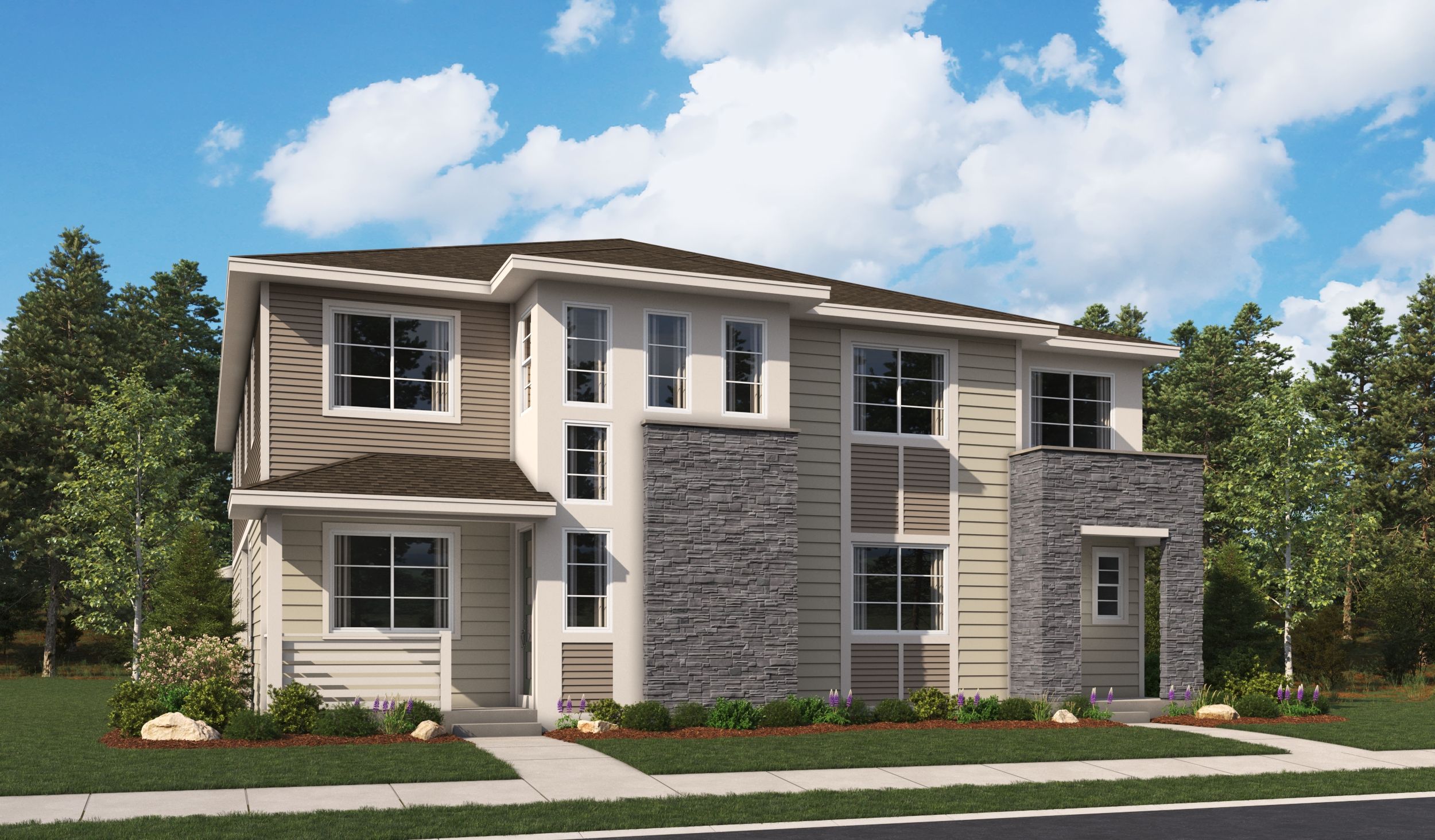 The Nicola and Napa Elevation A