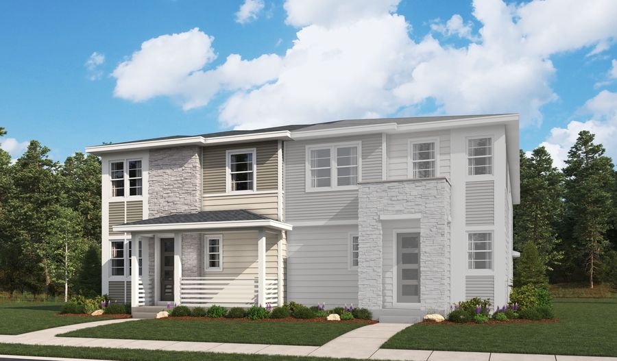 Nina 2 - The Duos at Looking Glass: Parker, Colorado - Richmond American Homes