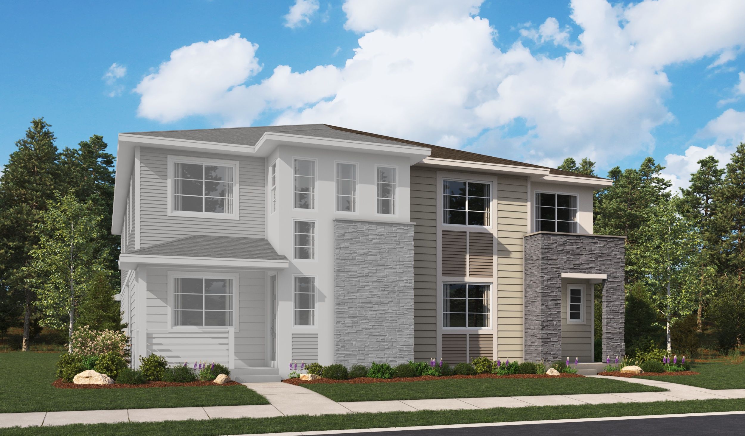 Napa - The Duos at Looking Glass: Parker, Colorado - Richmond American Homes