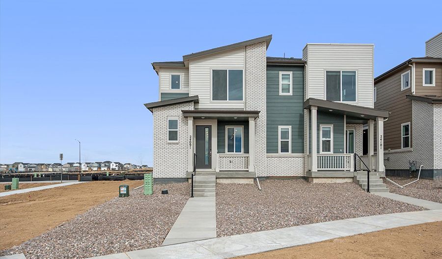 Boston II - Urban Collection at The Aurora Highlands: Aurora, Colorado - Richmond American Homes