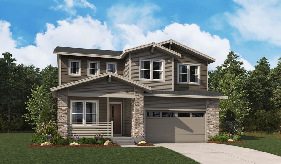 The Teton Elevation B