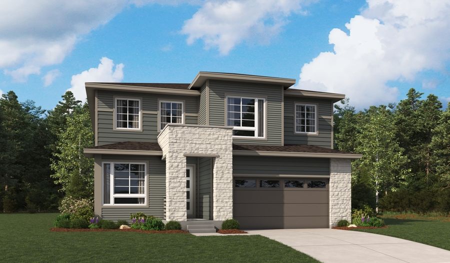 The Teton Elevation C