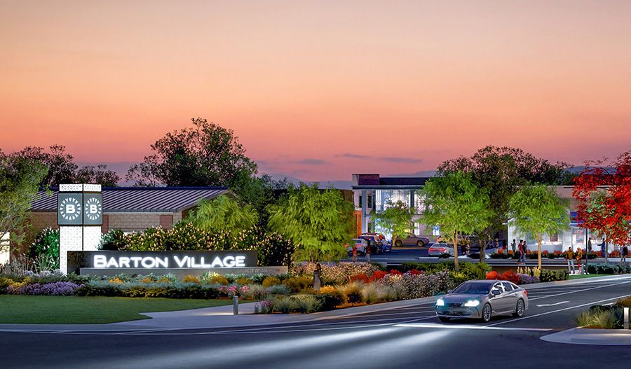 Barton Village Entrance