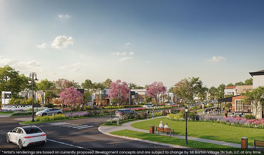 Barton Village - Streetscape