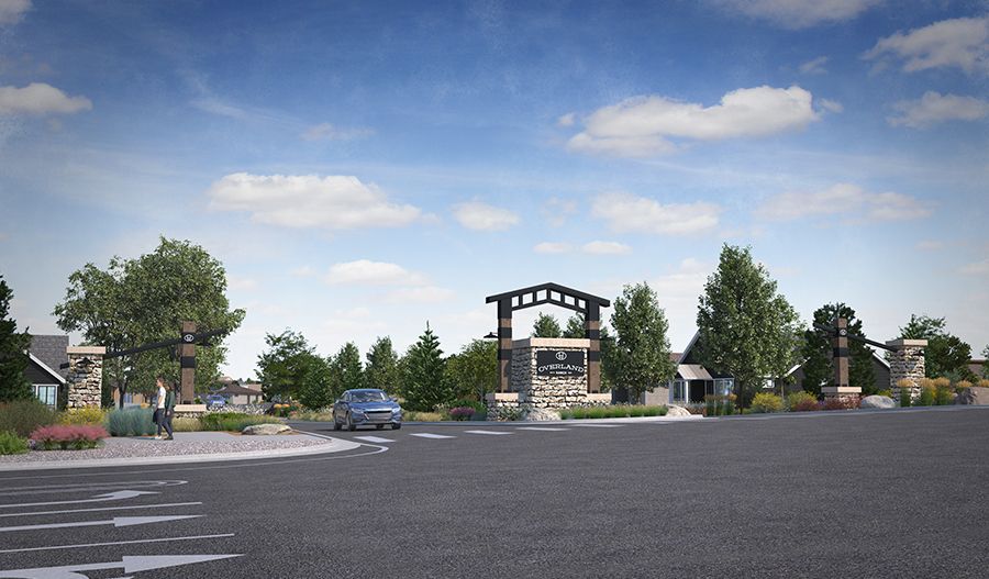 Overland Ranch - Monument Rendering