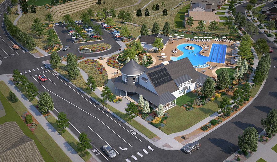 Overland Ranch - Community Rendering