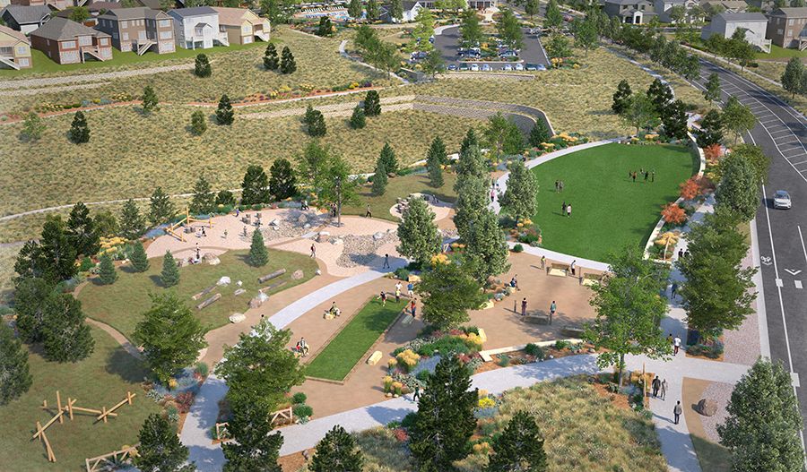 Overland Ranch - Community Rendering