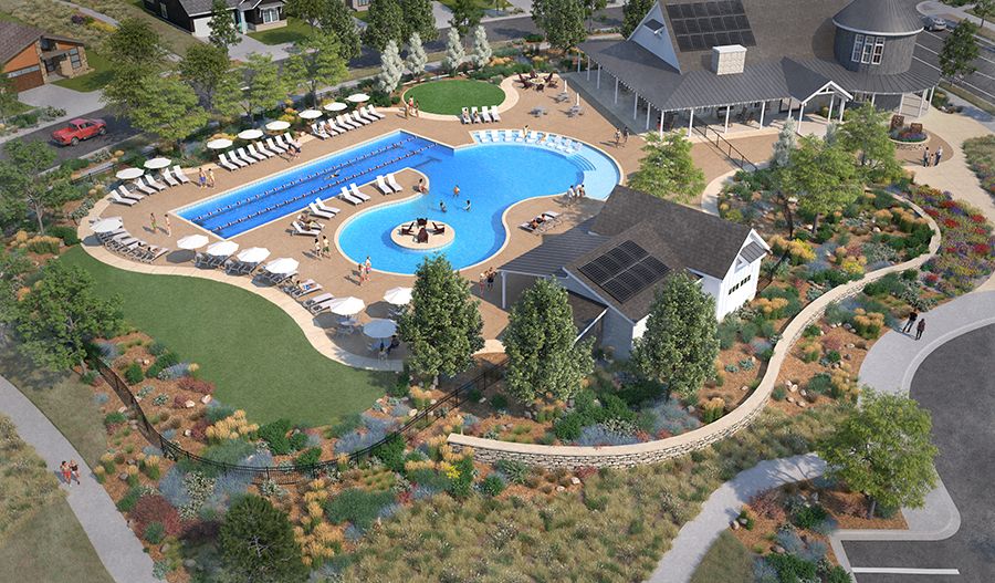 Overland Ranch - Community Rendering