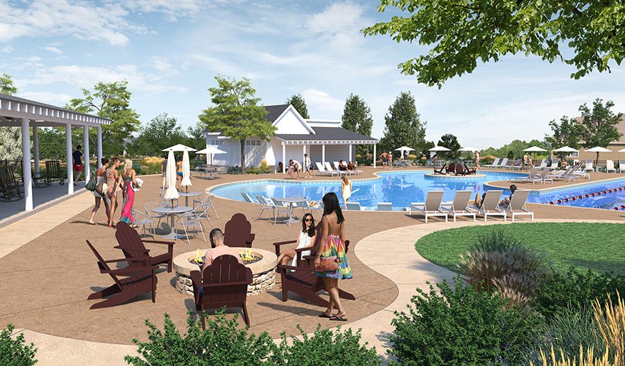 Overland Ranch - Pool Rendering