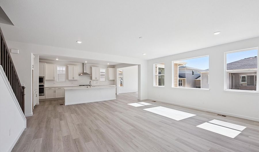 Kitchen and Great Room