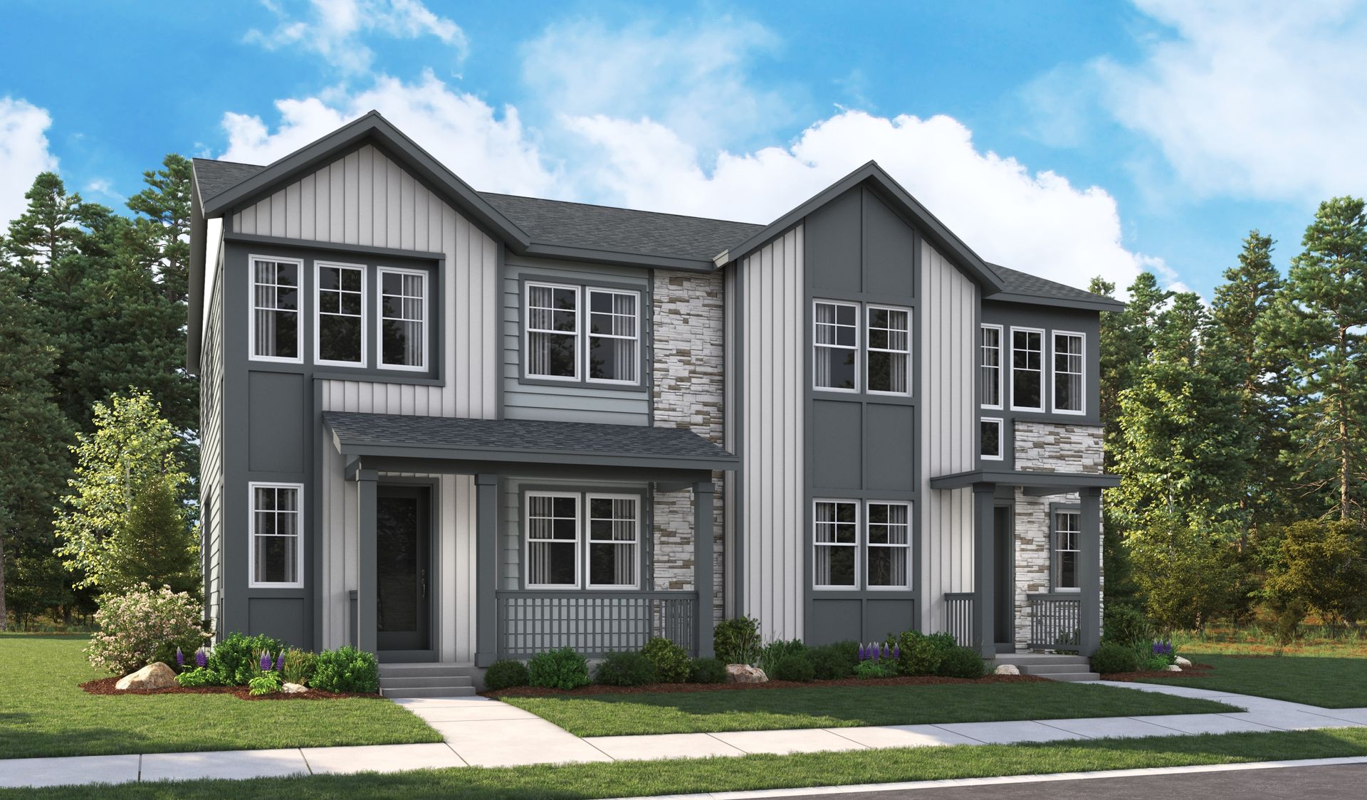 The Navy 1 and Navy 2 Elevation B