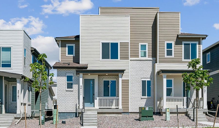 Boston II - The Bend at The Aurora Highlands: Aurora, Colorado - Richmond American