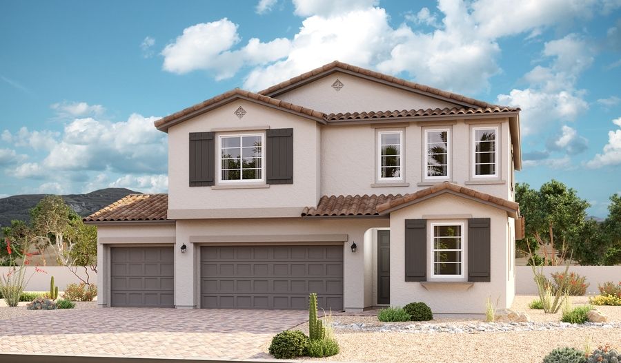 Moonstone Plan at Seasons at Harvest in Queen Creek, AZ by Richmond