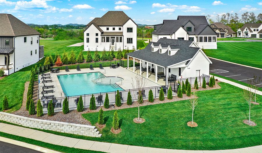 August Park Clubhouse and Pool