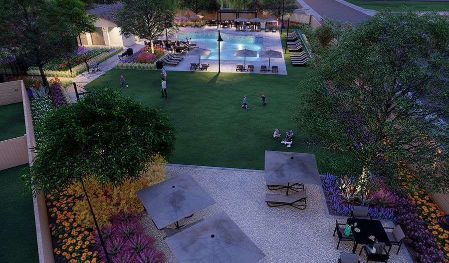Auburndale at The Woods Courtyard