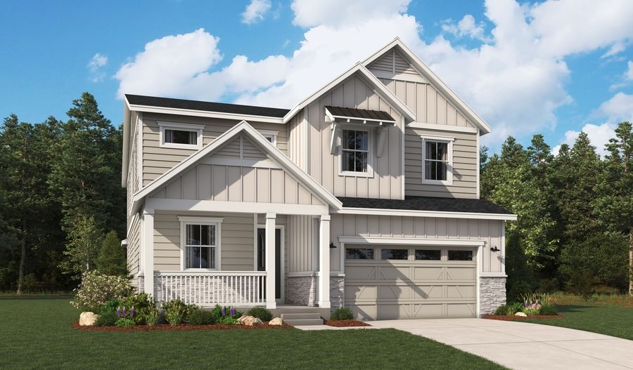 The Teton Elevation A