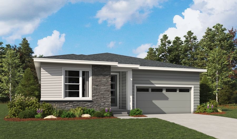 The Agate elevation F