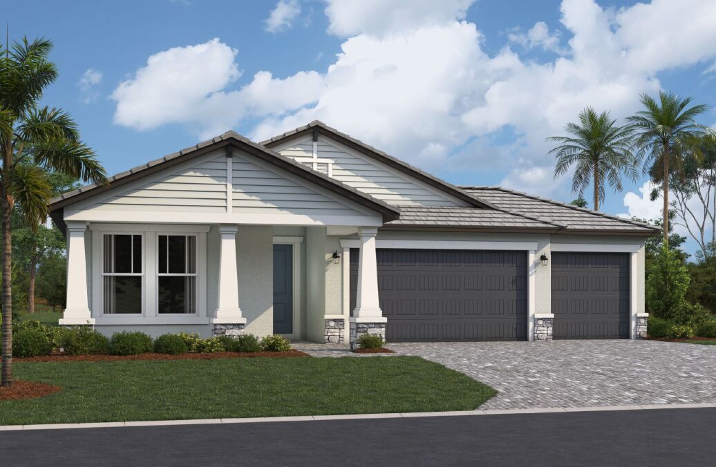 Spinnaker - Cassata Lakes: Nokomis, Florida - M/I Homes
