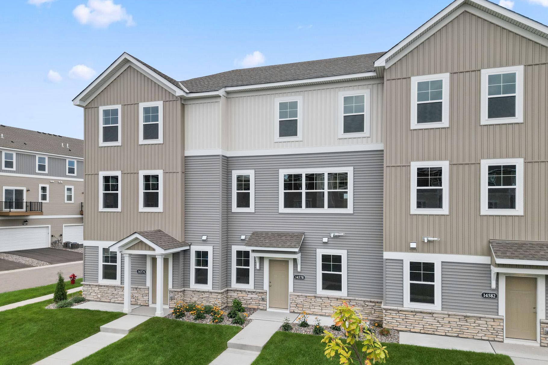 Athens - Parkside Townhomes: Ramsey, Minnesota - M/I Homes