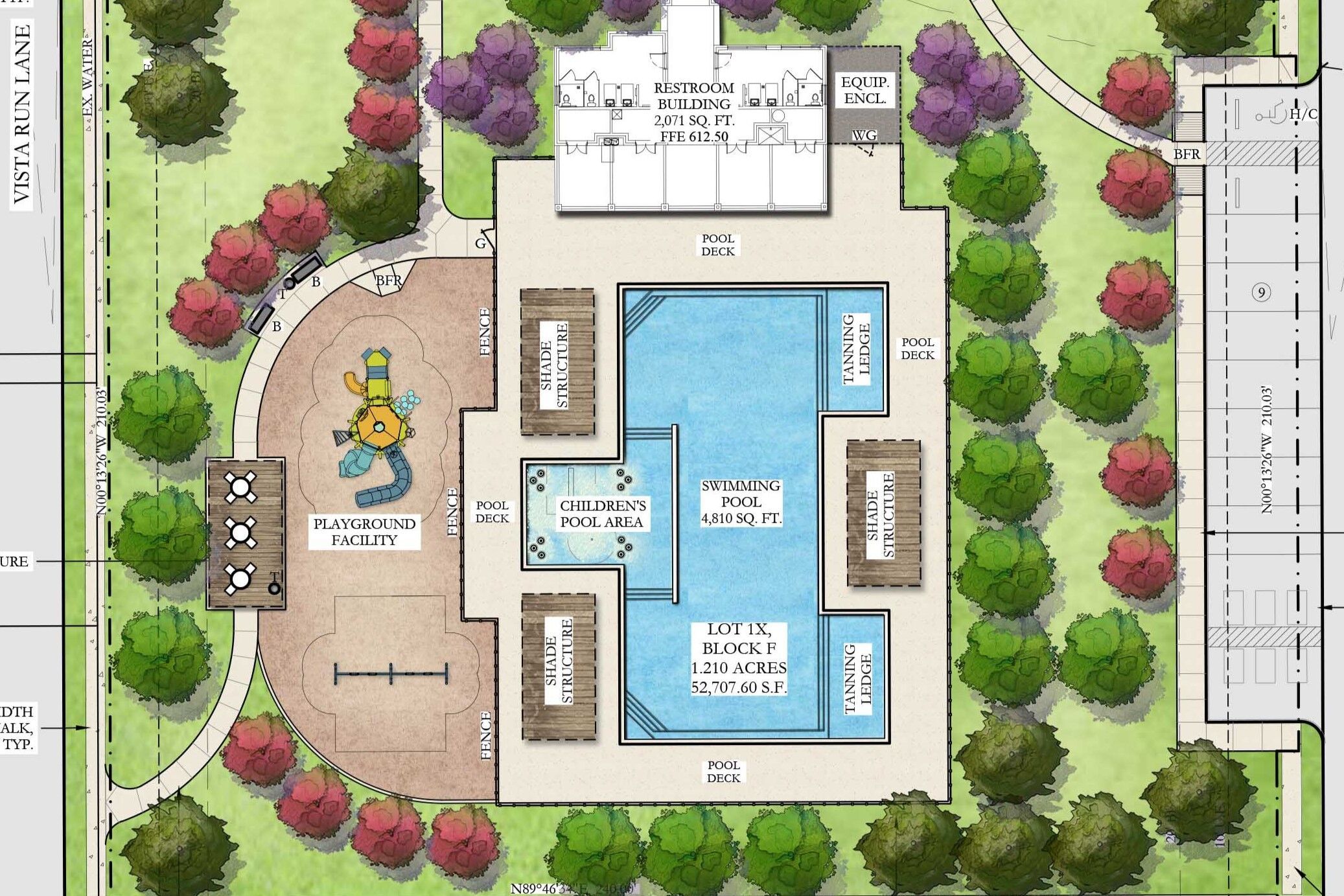 Amenity Center Rendering