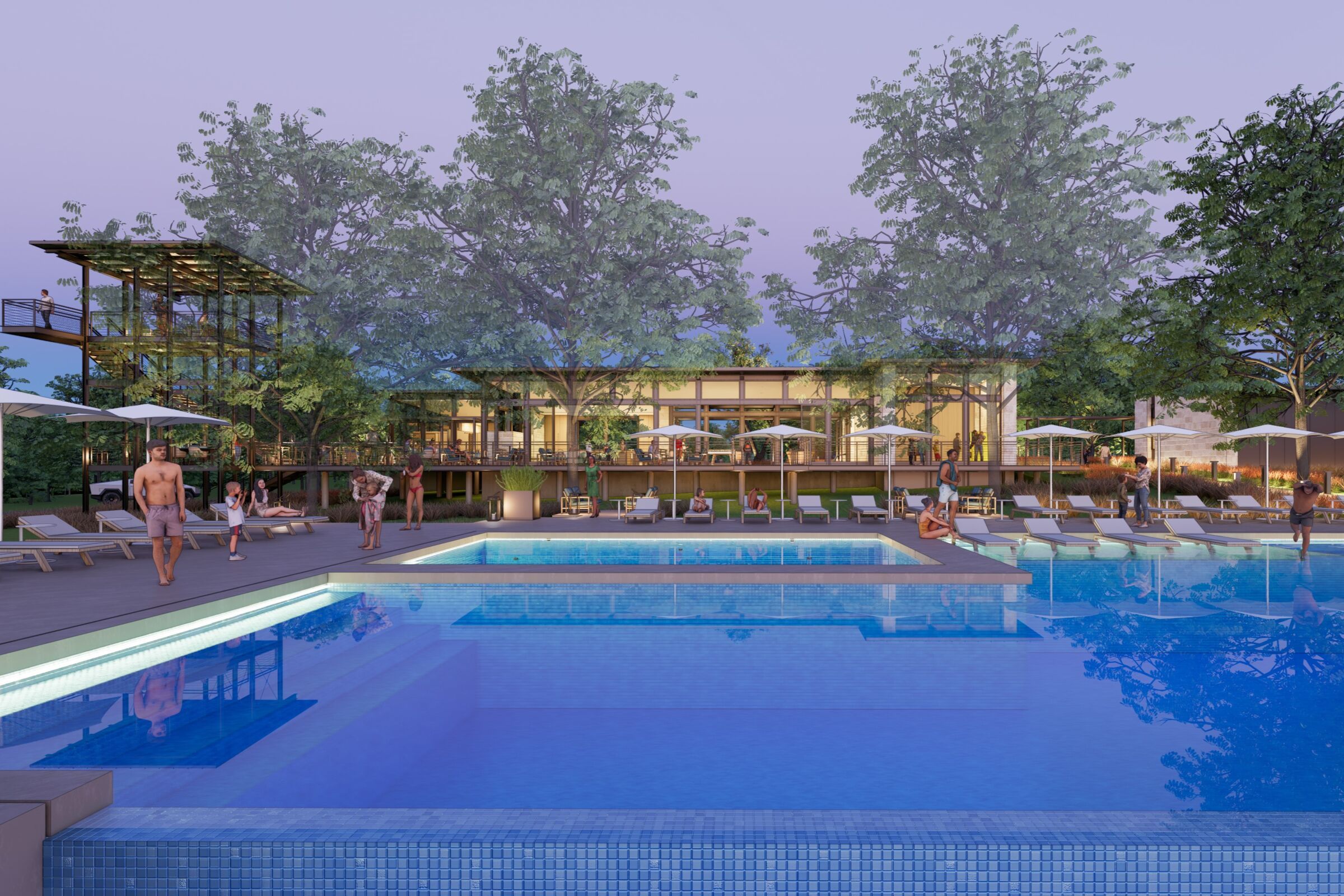 Amenity Center Rendering