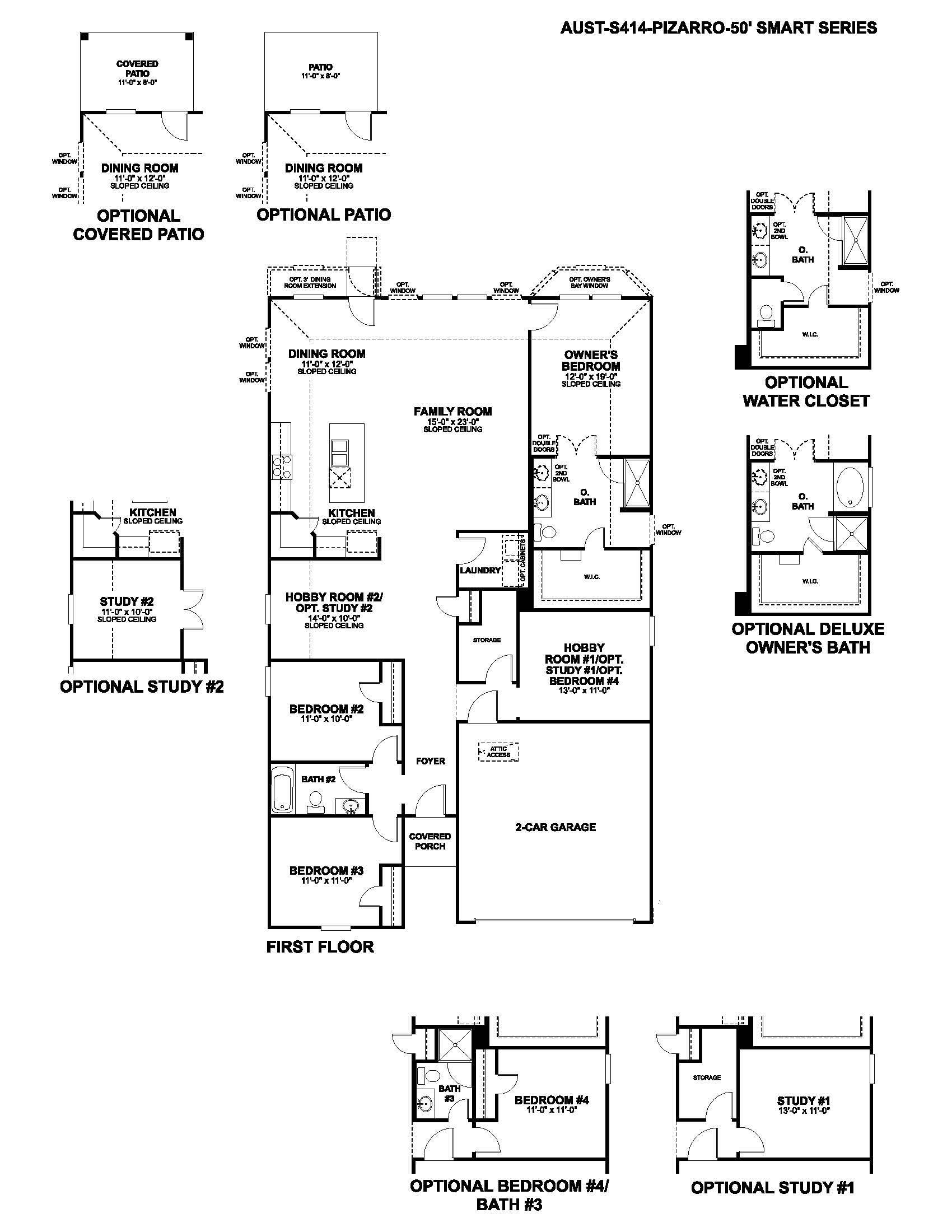 Pizarro I - Marble Creek Crossing: Austin, Texas - M/I Homes