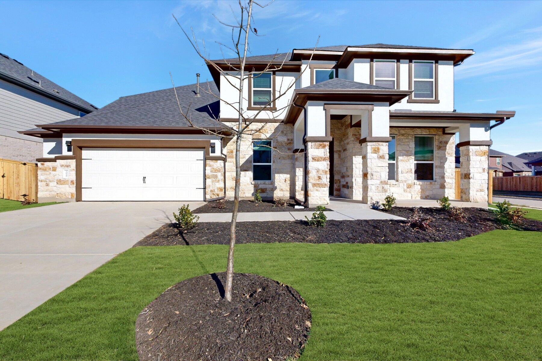 Dickinson - Barksdale: Leander, Texas - M/I Homes