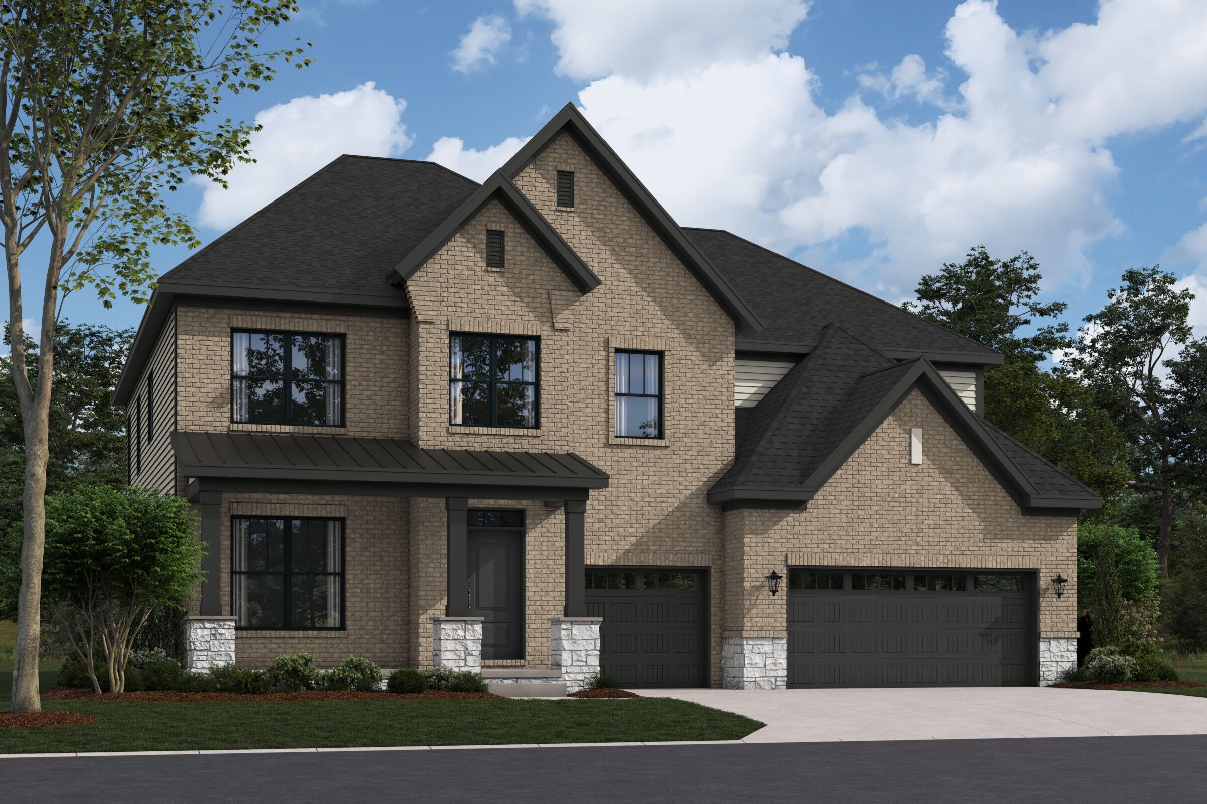 Ashford - Harvest Arbor: Canton, Michigan - M/I Homes