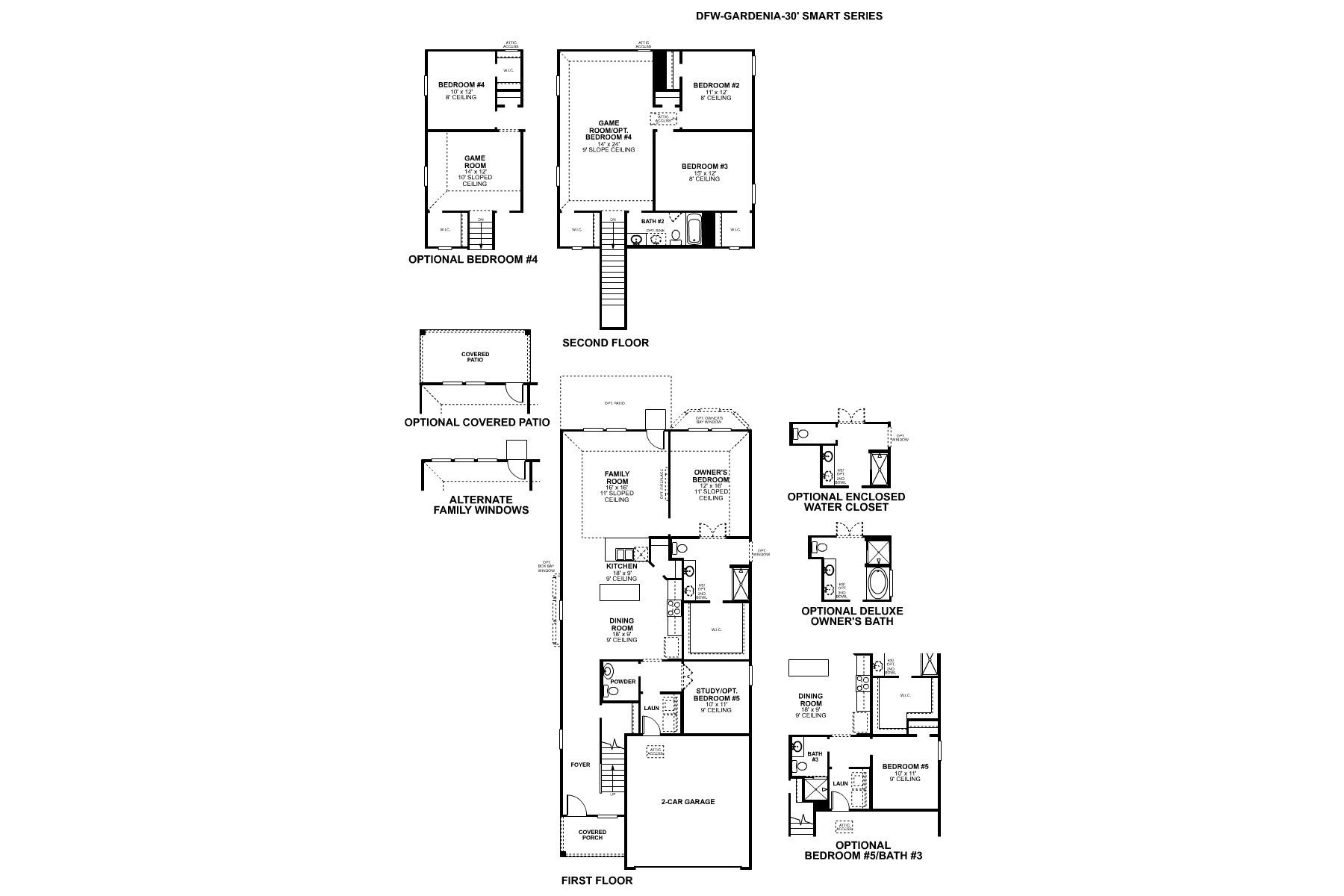 Gardenia - Hallimore Ranch: Rosenberg, Texas - M/I Homes