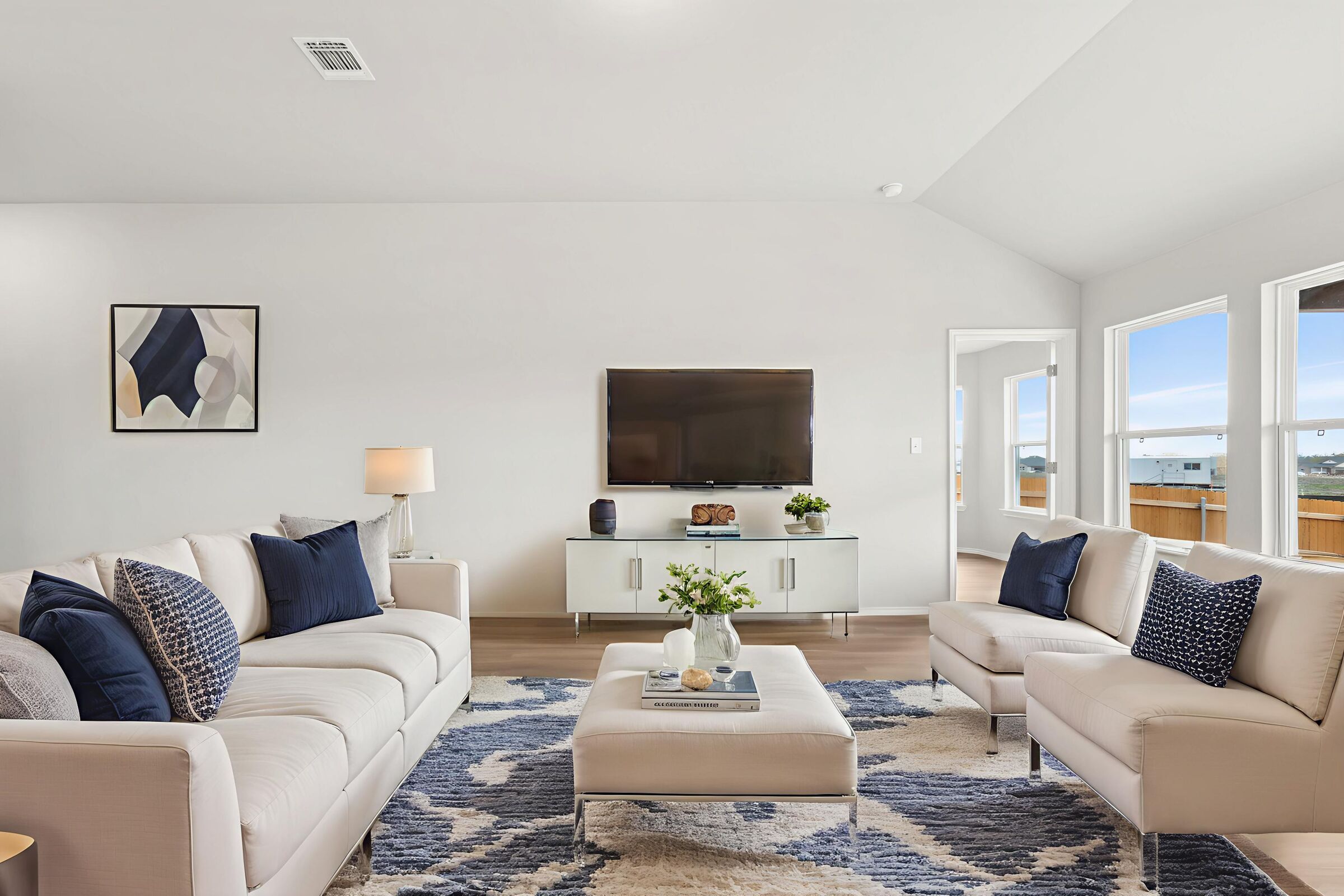Living Room - Virtually Staged