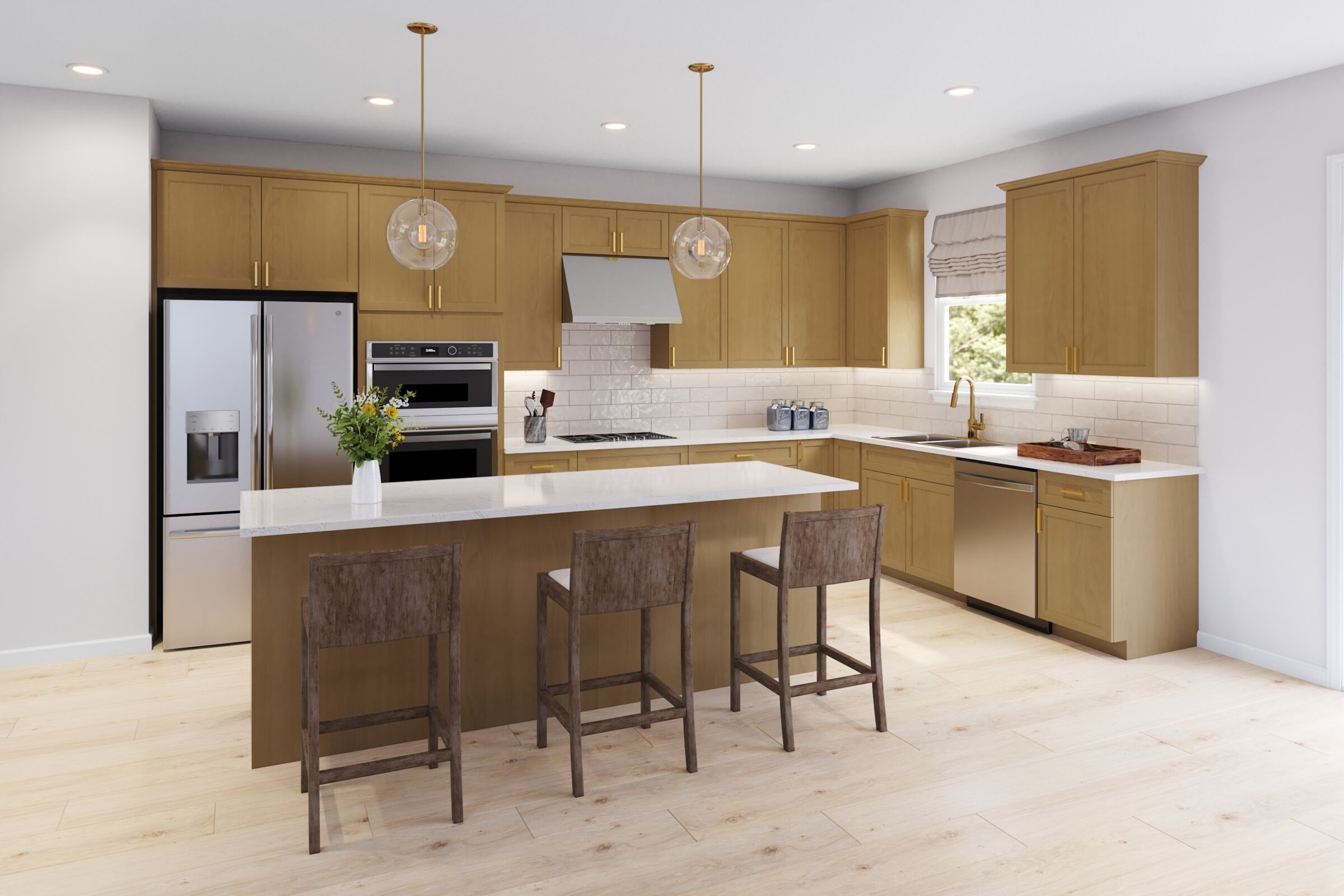 Sapphire Floorplan Kitchen Rendering