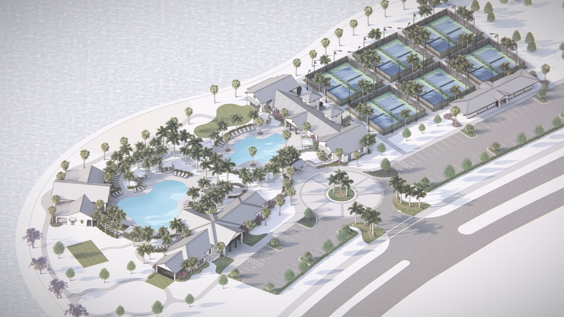 Amenity rendering