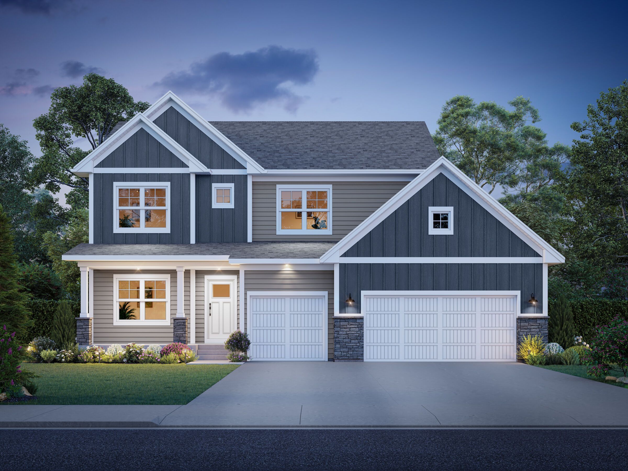 Wellington - Woodland Cove: Minnetrista, Minnesota - M/I Homes