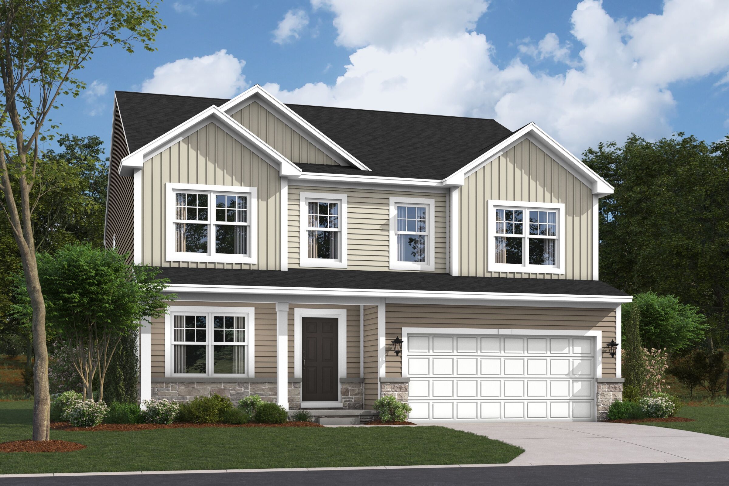 Everly - Heritage Farms: Chelsea, Michigan - M/I Homes