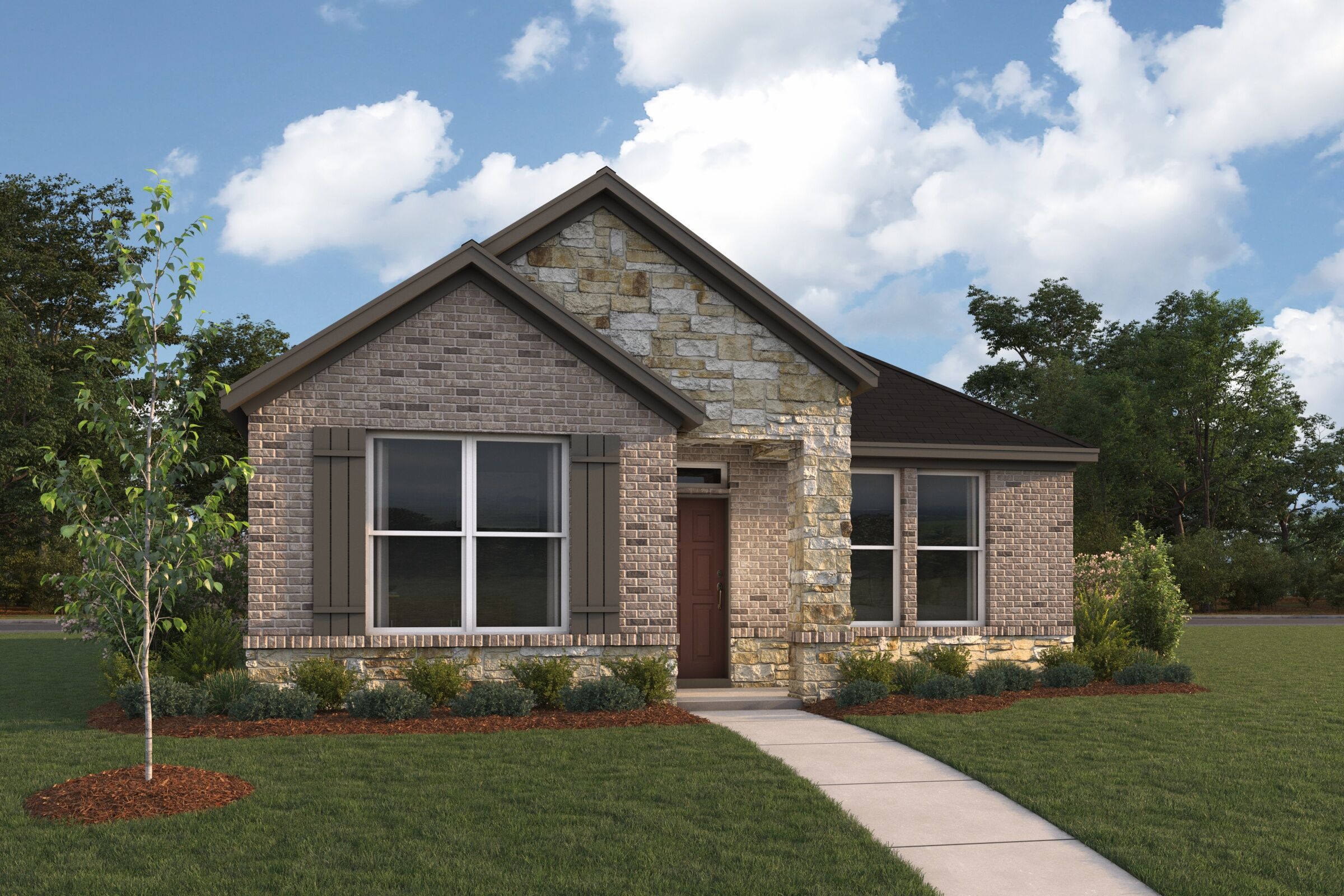 Lavender - Colony At Cole Springs: Buda, Texas - M/I Homes