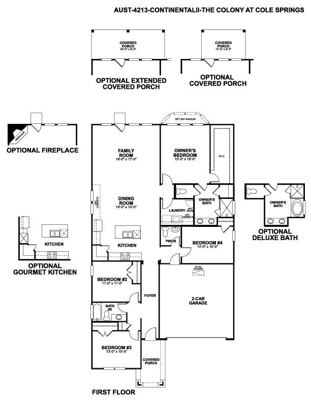 Continental II - Colony At Cole Springs: Buda, Texas - M/I Homes