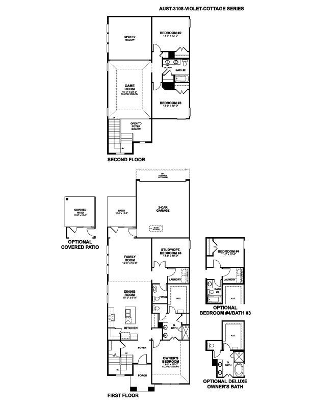 Violet - Colony At Cole Springs: Buda, Texas - M/I Homes