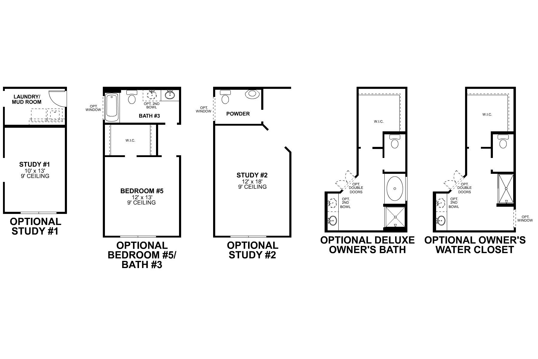 Lavon First Floor Options