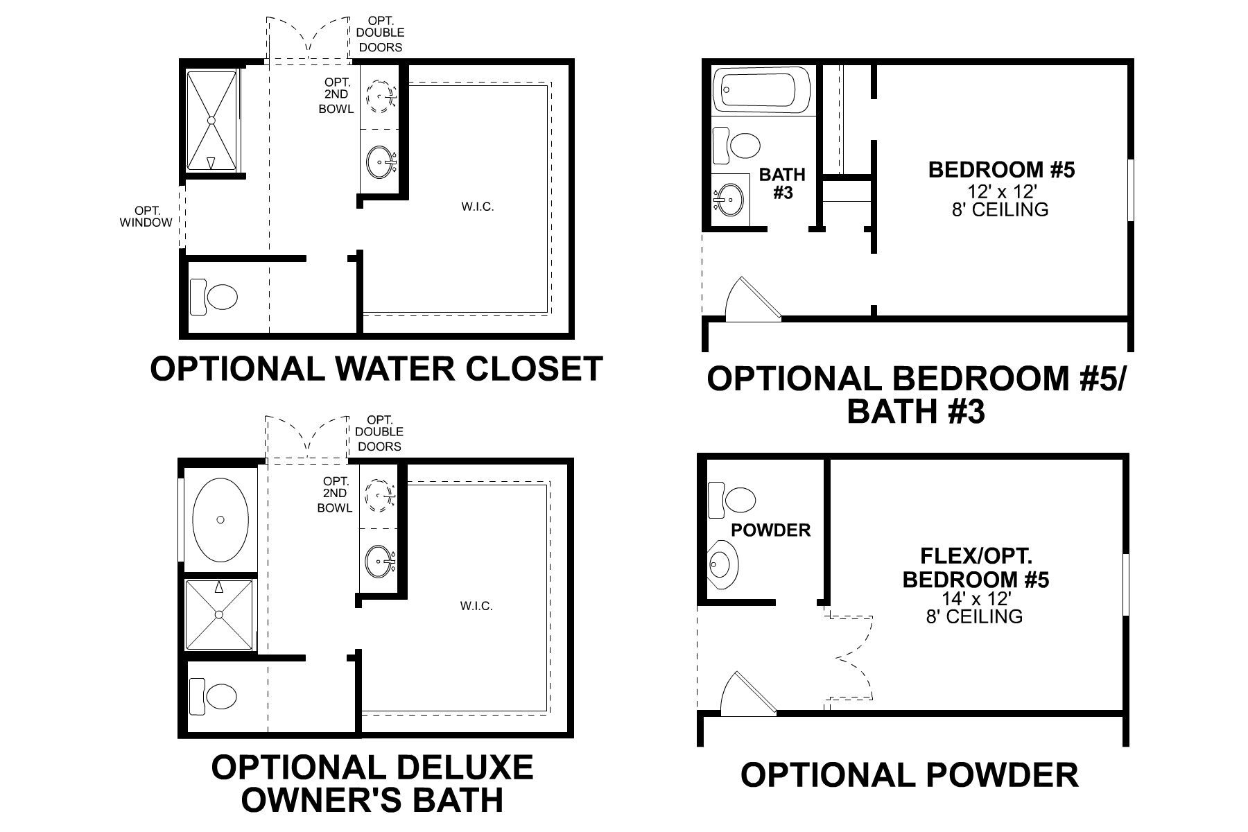 Meredith First Floor Options