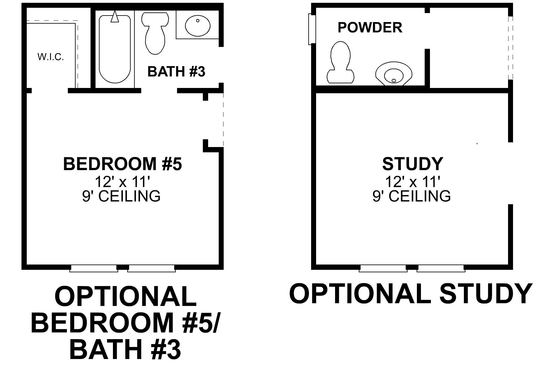 Bryant First Floor Options