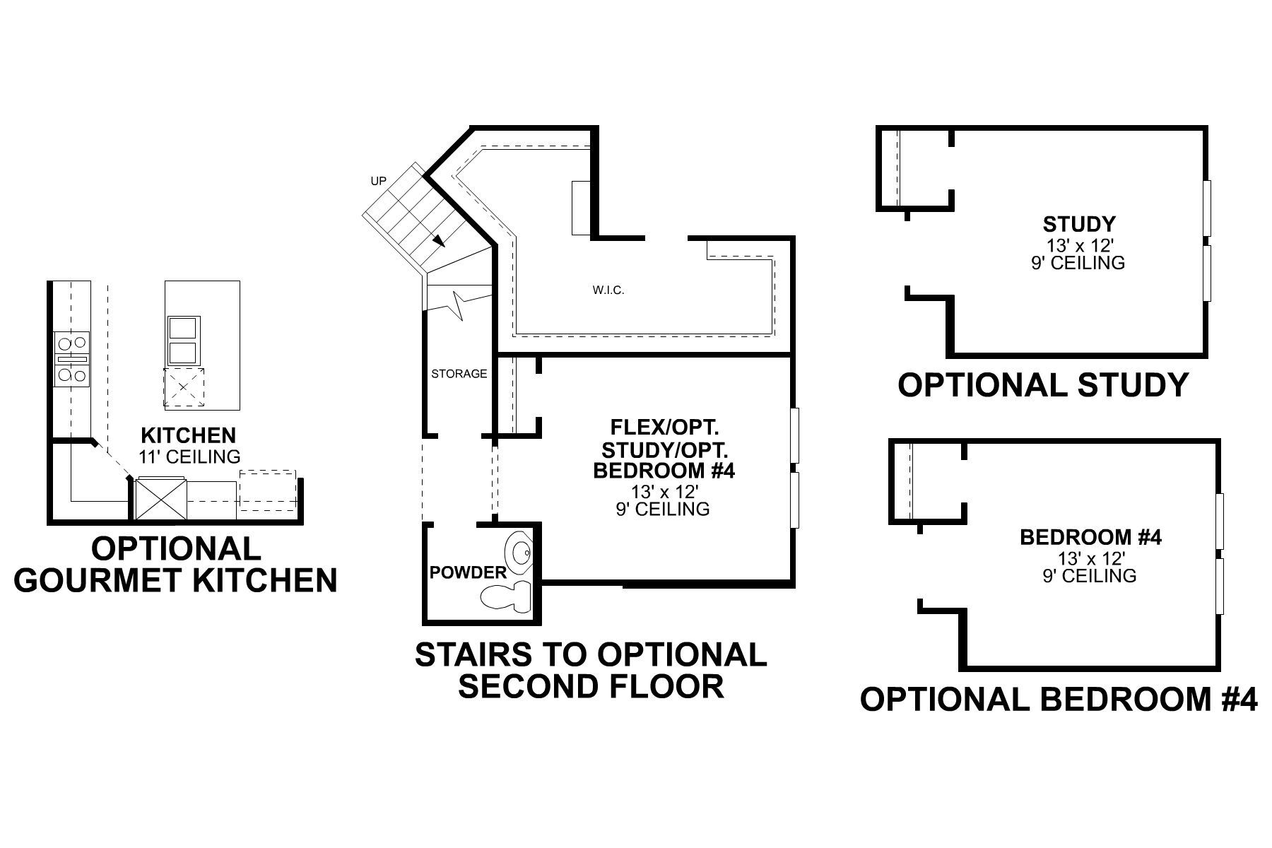 Edmonds First Floor Options