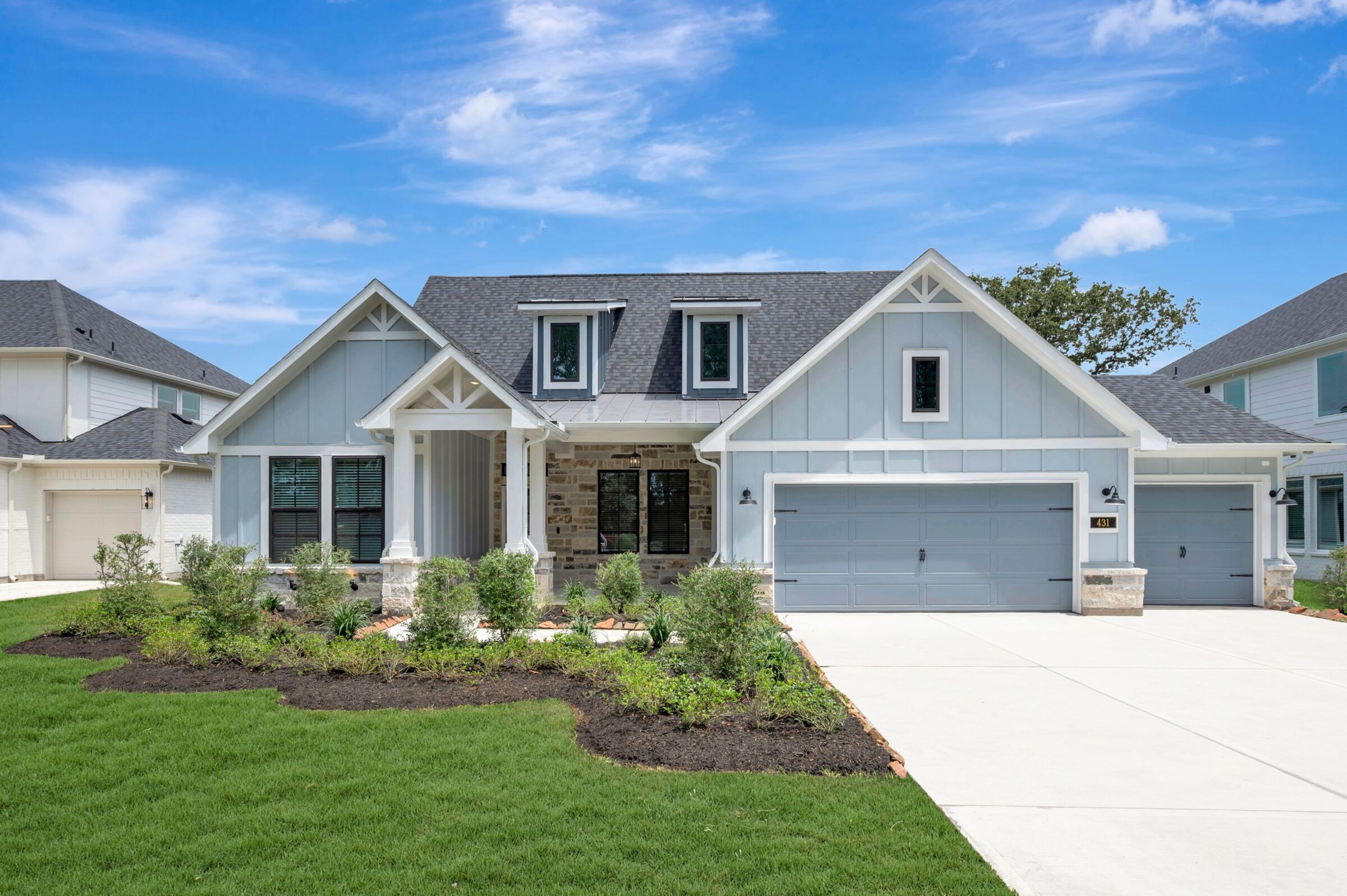 Highlander - The Oaks On 6th Street: Magnolia, Texas - M/I Homes