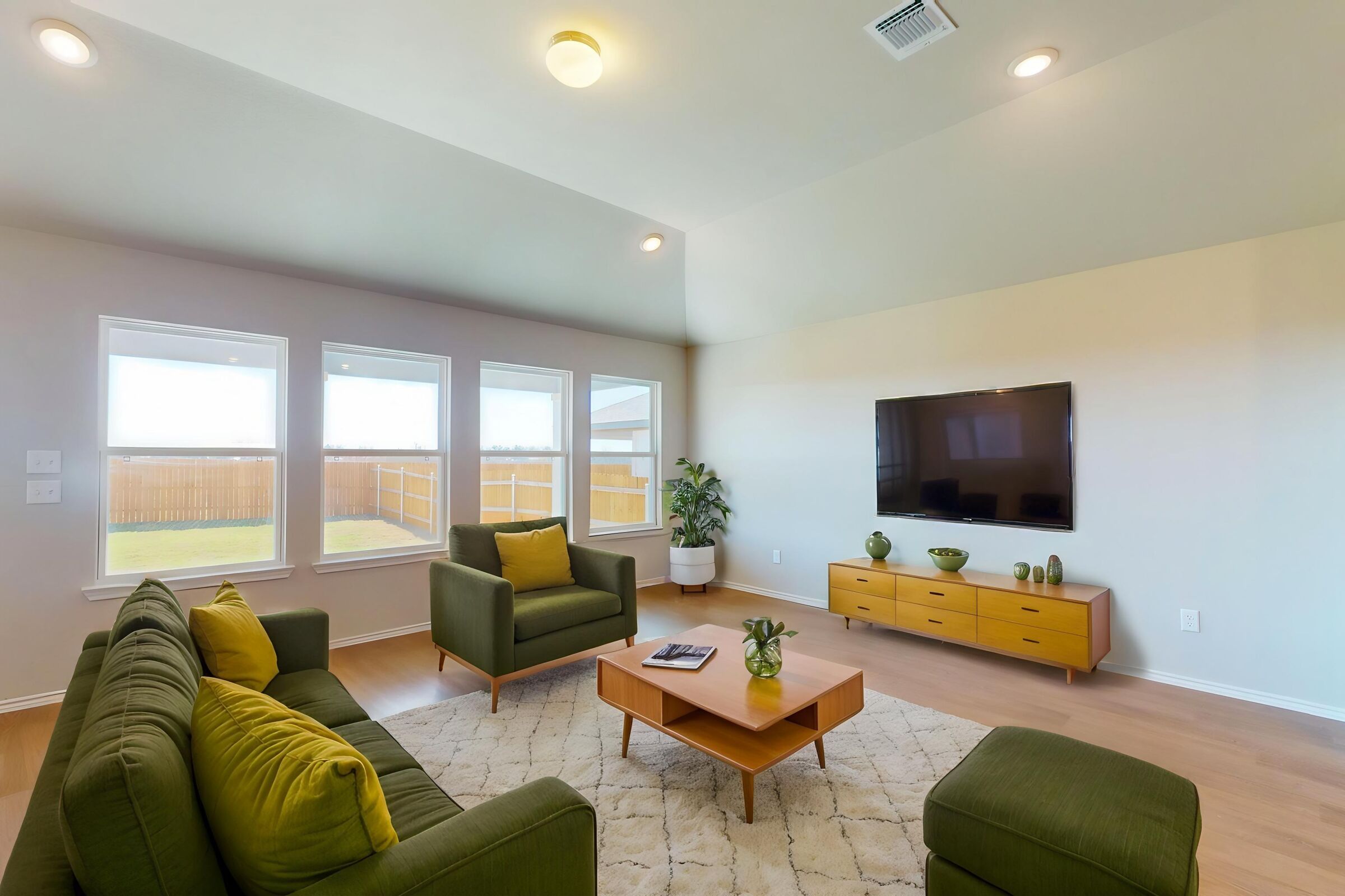 Living Room - Virtually Staged