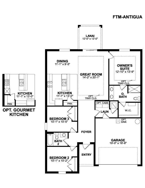 Antigua Floorplan
