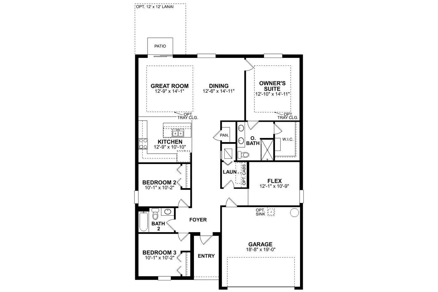 Bimini floor plan layout