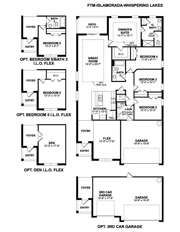 Islamorada floor plan layout