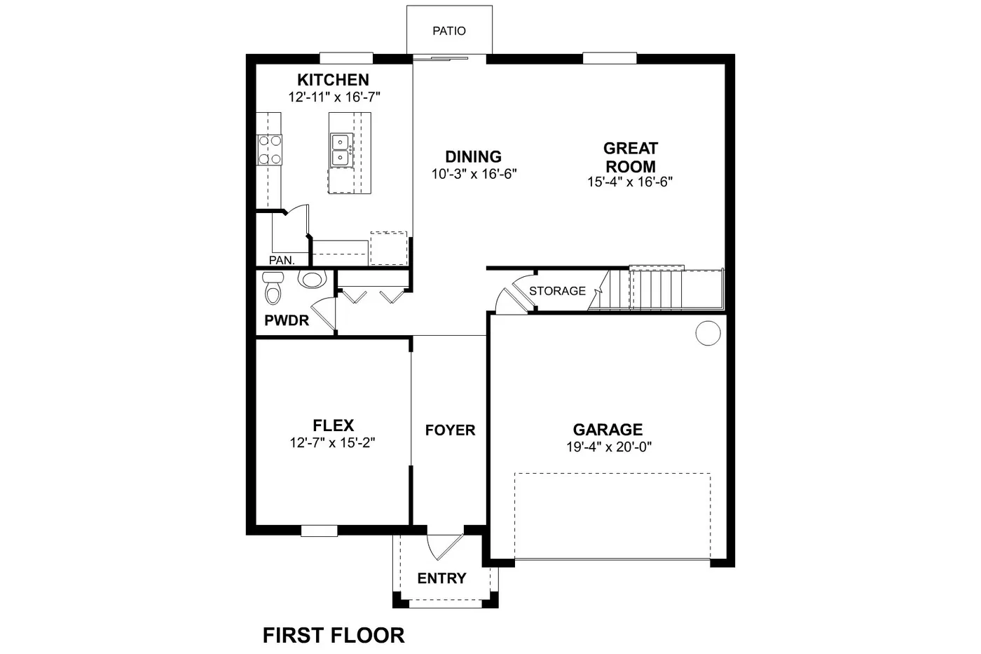Wisteria floor plan layout