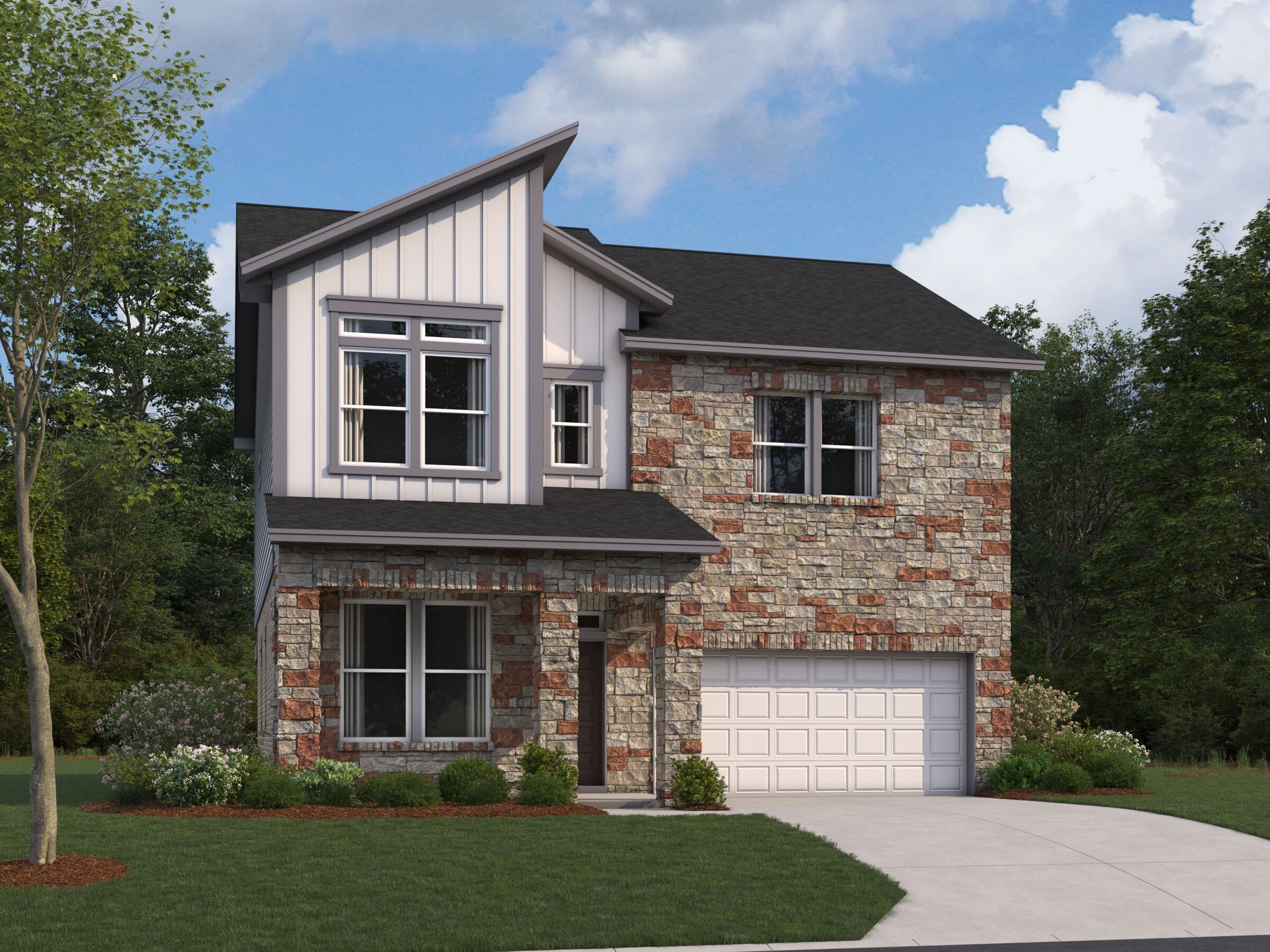 Randall - Cedar Brook: Leander, Texas - M/I Homes